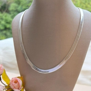 CHOKER FITA B. PRATA
