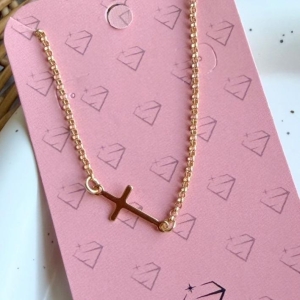 PULSEIRA DELICADA CRUZ LISA B. OURO