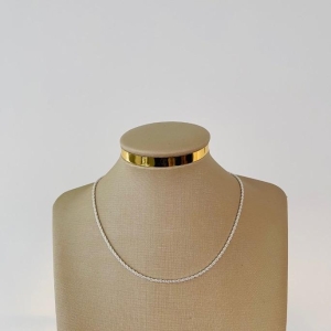CORRENTE ELO BAIANO 1 MM B. PRATA