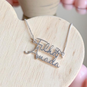 COLAR FILHA AMADA B. PRATA