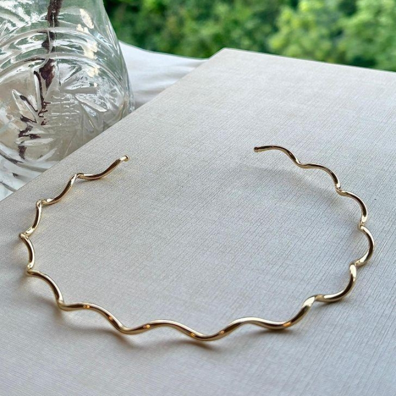 CHOKER ARO ONDA B. OURO