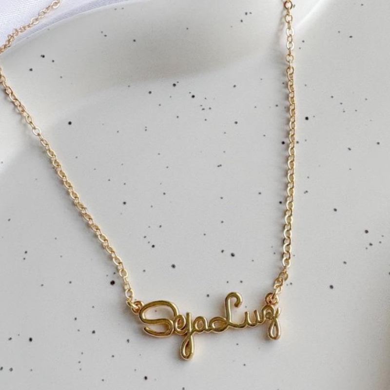 COLAR ELOS SEJA LUZ B. OURO