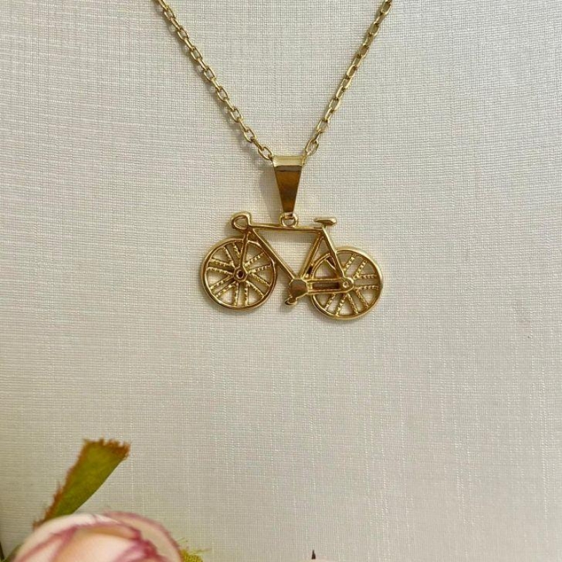 PINGENTE BIKE B. OURO