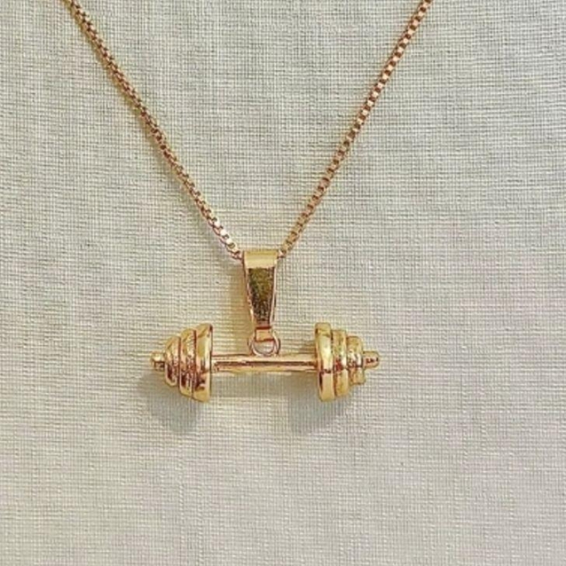 PINGENTE HALTER DEITADO B. OURO