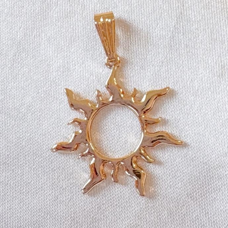 PINGENTE SOL B. OURO