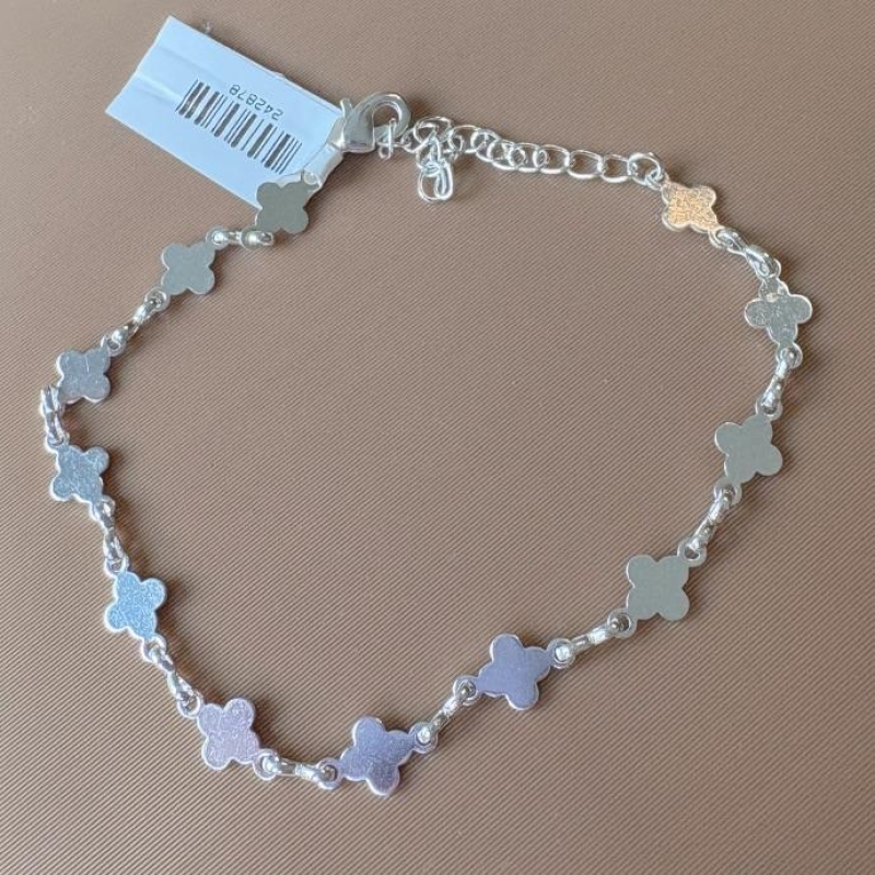 PULSEIRA TREVINHOS LISOS B. PRATA