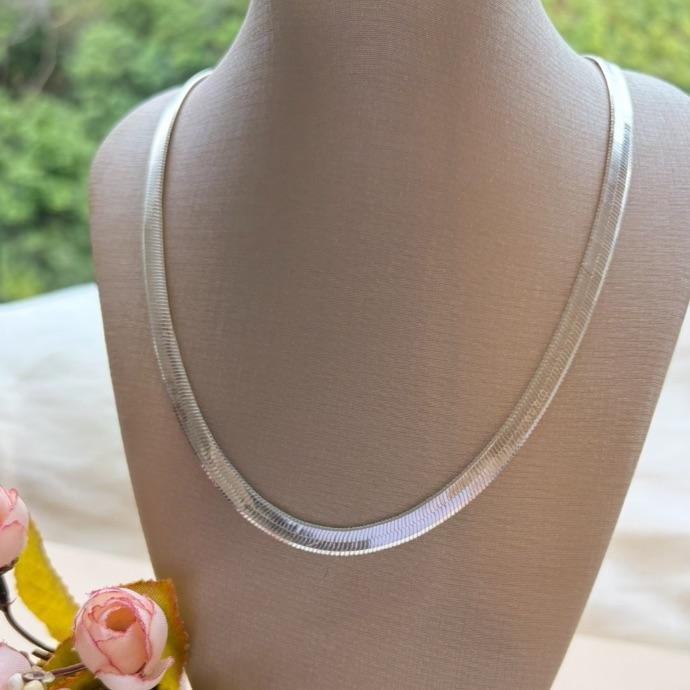 CHOKER FITA B. PRATA