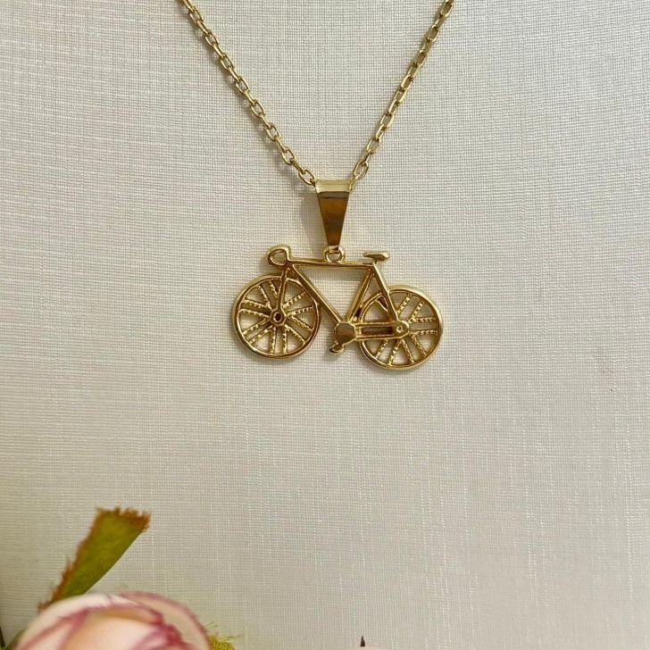 PINGENTE BIKE B. OURO